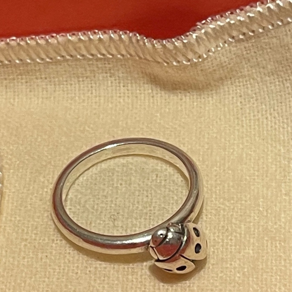 James Avery Silver Ladybug Ring - image 1